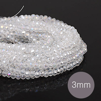 [2-1025-3] ũŻ(е) 3mm Crystal(AB) [1(120),5]
